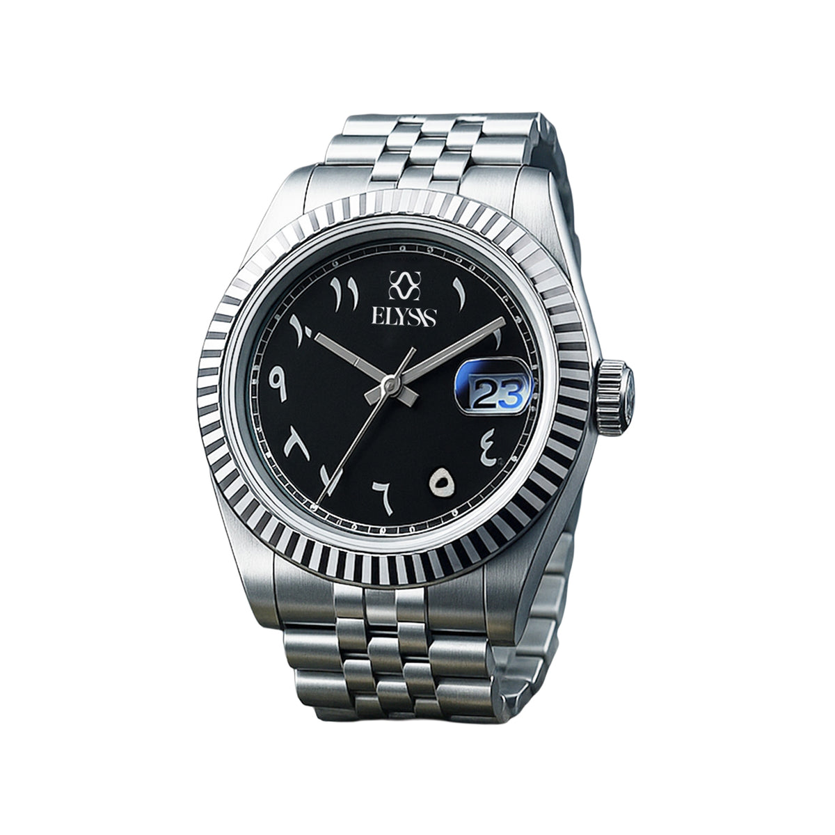 Montre Premium - Noir Argent