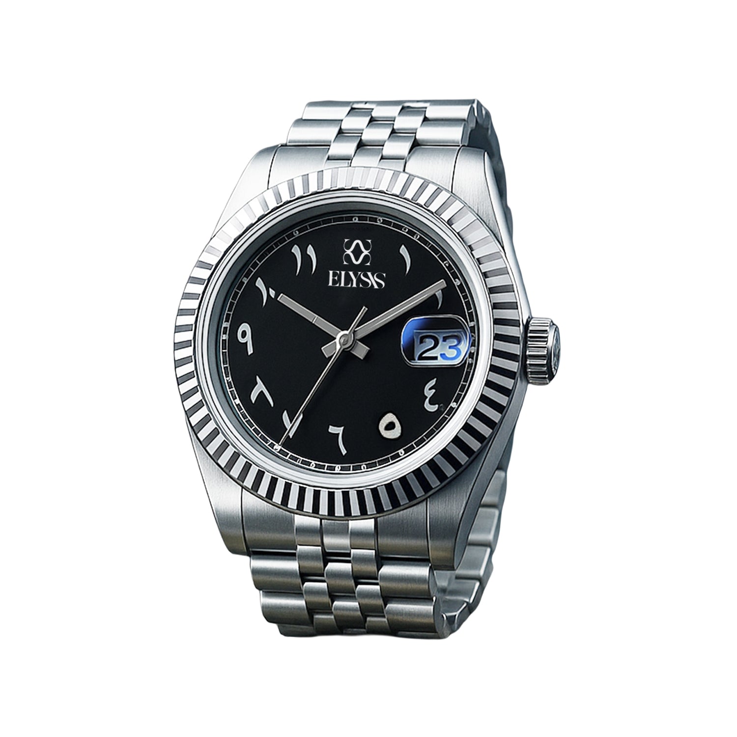 Montre Premium - Noir Argent
