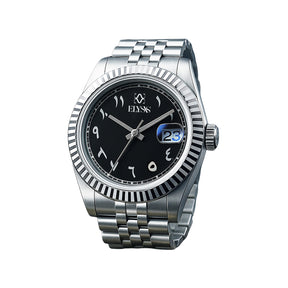 Montre Premium - Noir Argent