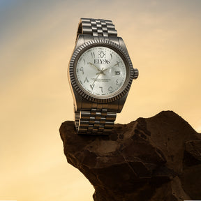 Montre Premium - Gris Argent