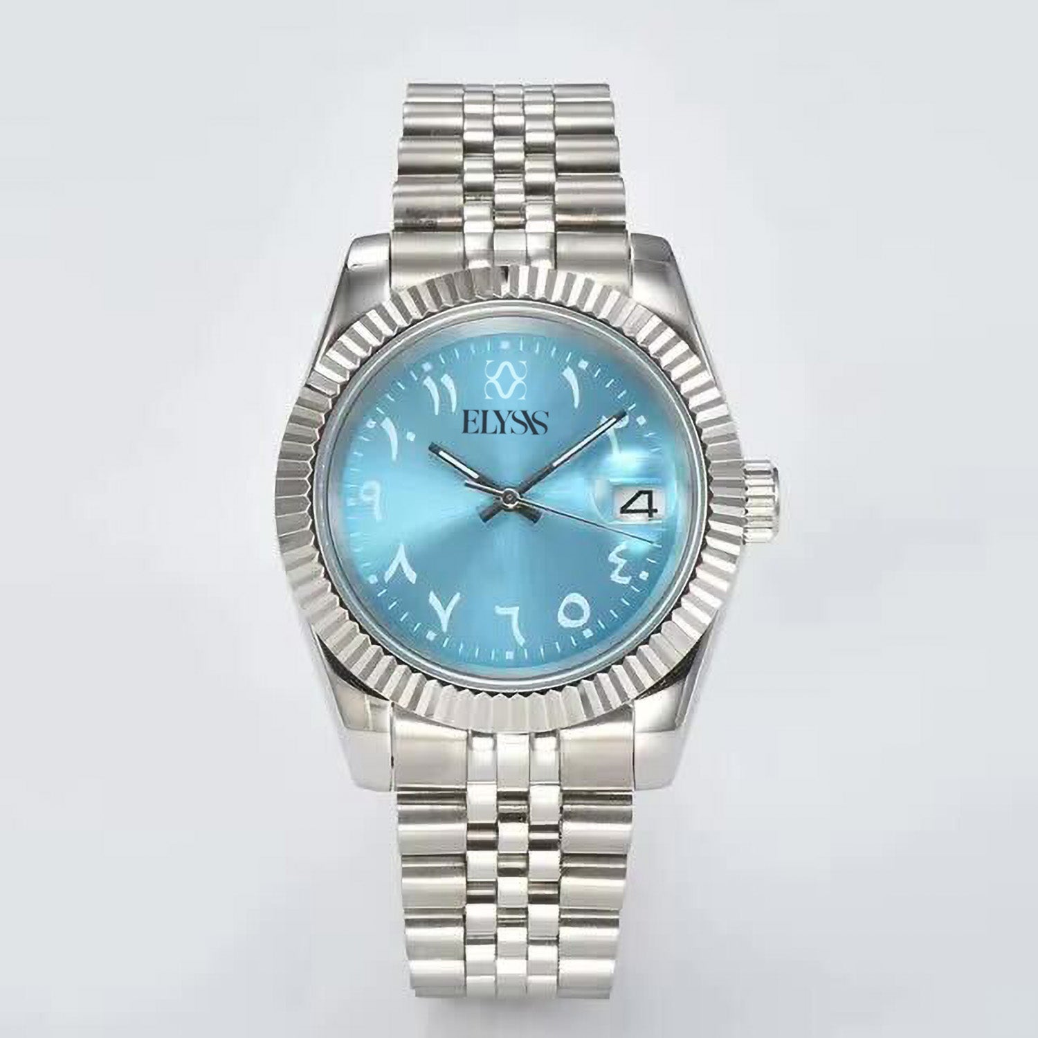 Montre Premium - Bleu Argent